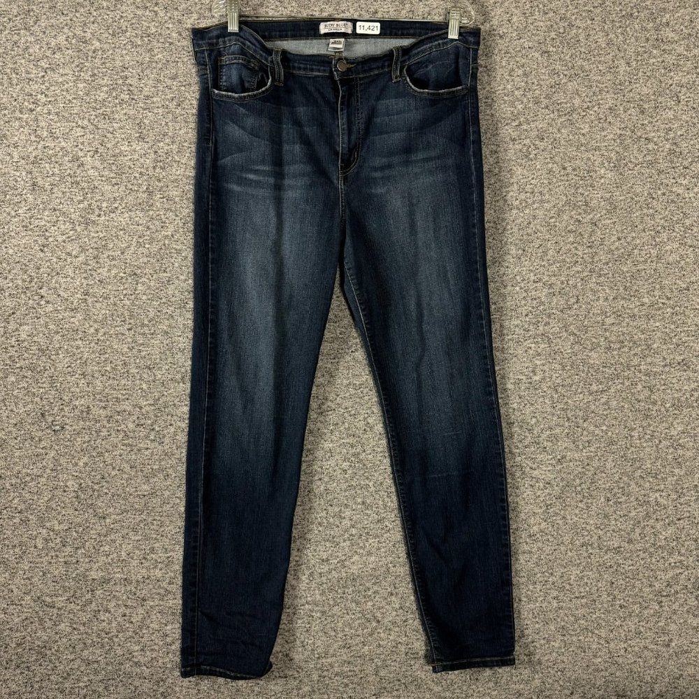 Judy Blue Women's Size 3XL Dark Wash Skinny Stretch Denim Jeans